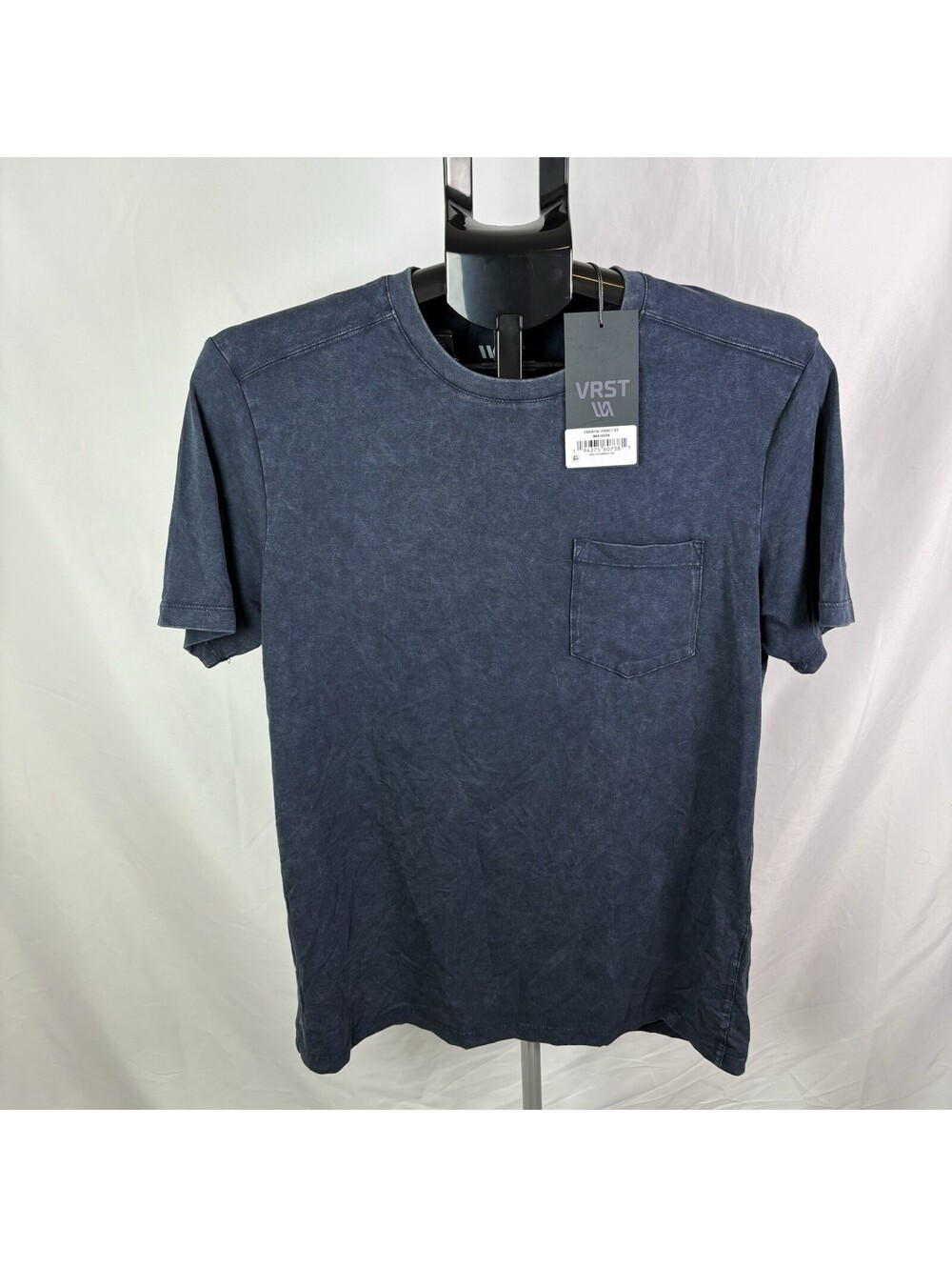 VRST Men's Essential Pocket Tee Short Sleeve Darker Ardosia Size  S (Item409)